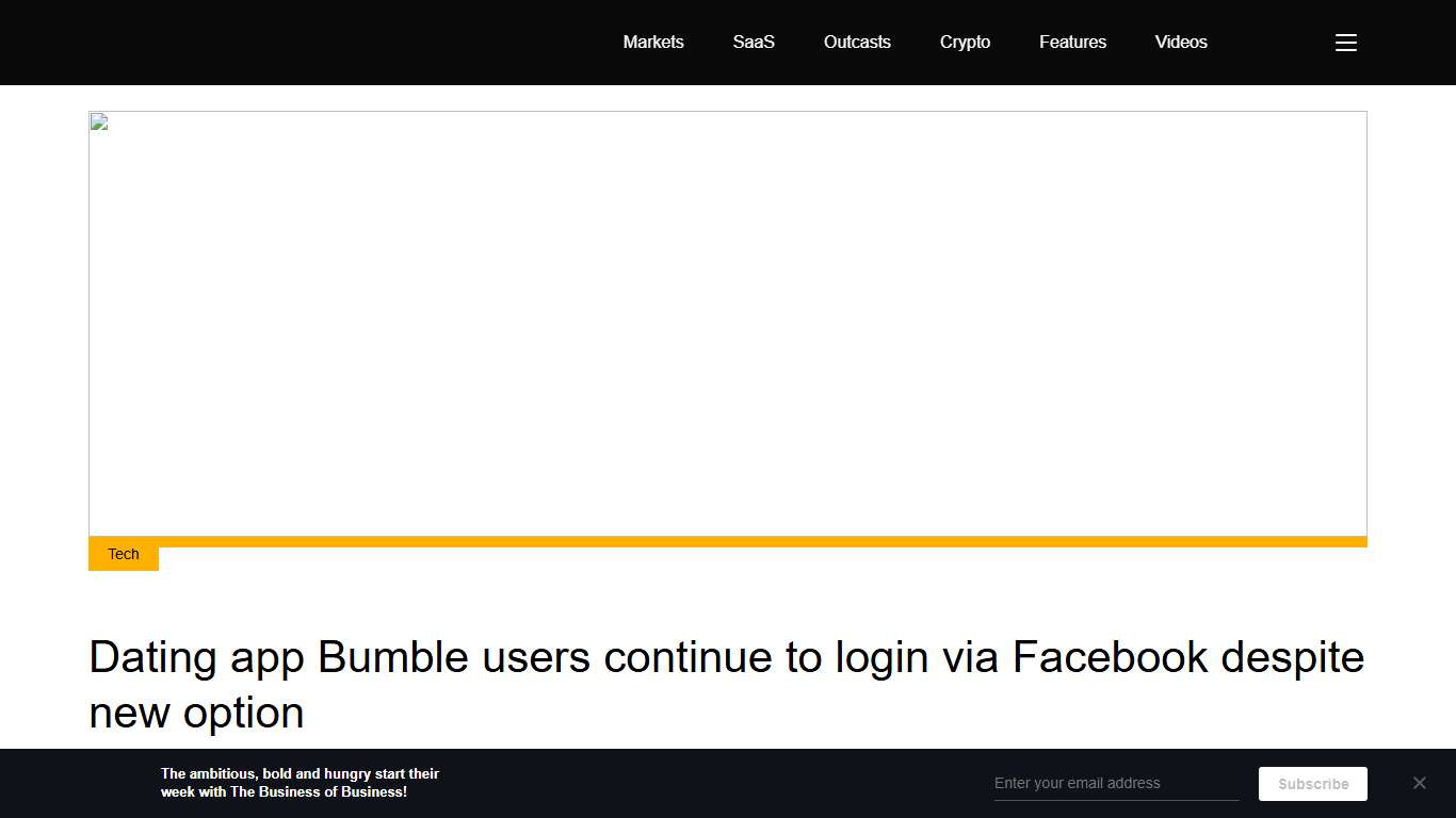 Dating app Bumble users continue to login via Facebook despite new option The Business of Business
